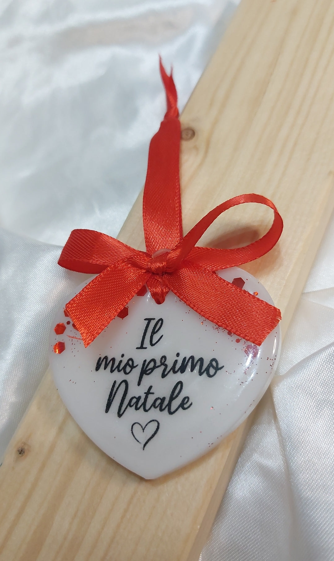 Pendente albero cuore personalizzato