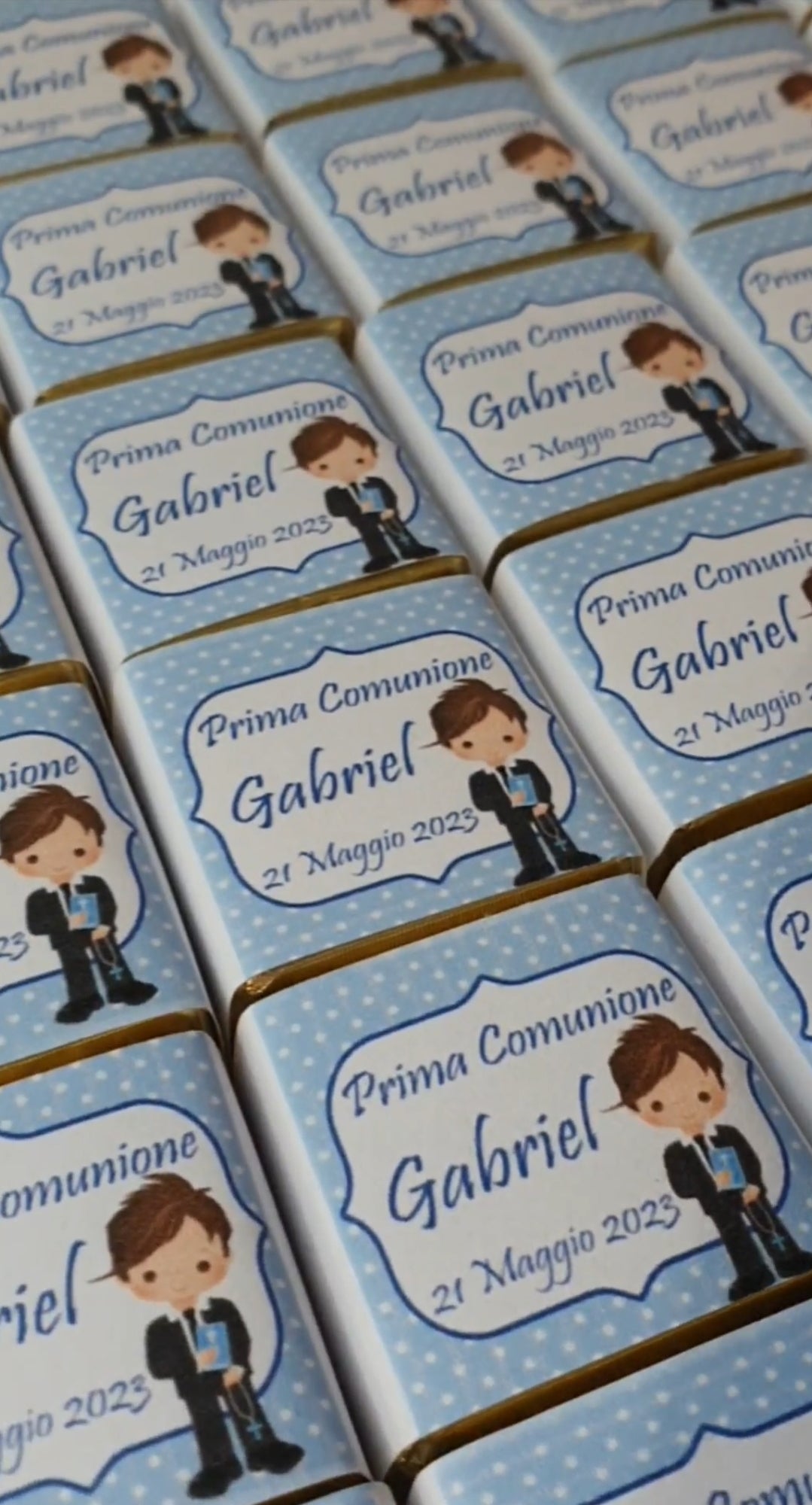 BOX CIOCCOLATINI PERSONALIZZATI